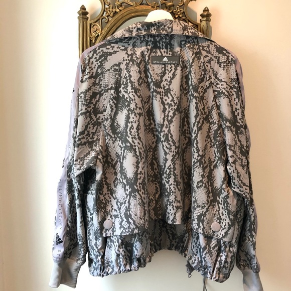 Adidas By Stella McCartney Grey Performance Track Jacket - Picture 11 of 13
